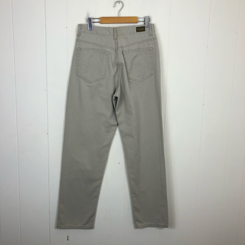 Vintage 90s‎ Calvin Klein Khakis Sz 29 - Picture 6 of 9